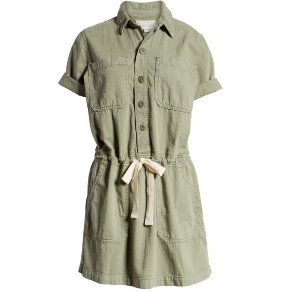 *LIKE NEW* Green Cargo style Lucky Brand Dress